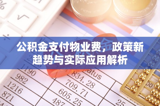 吴川公积金支付物业费，政策新趋势与实际应用解析