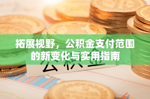 吴川拓展视野，公积金支付范围的新变化与实用指南