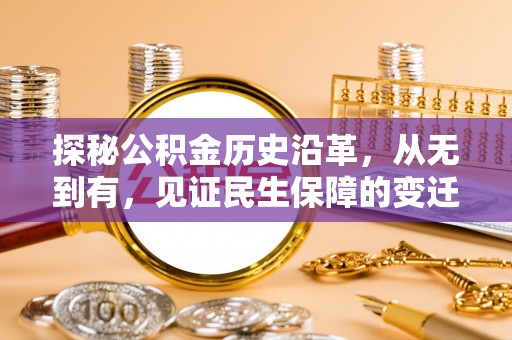 吴川探秘公积金历史沿革，从无到有，见证民生保障的变迁