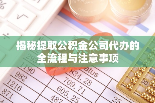 吴川揭秘提取公积金公司代办的全流程与注意事项