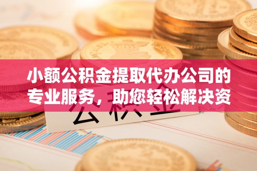 吴川小额公积金提取代办公司的专业服务，助您轻松解决资金难题