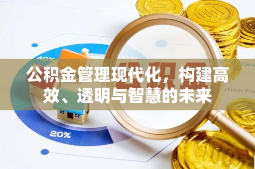 吴川公积金管理现代化，构建高效、透明与智慧的未来