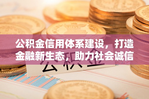 吴川公积金信用体系建设，打造金融新生态，助力社会诚信发展