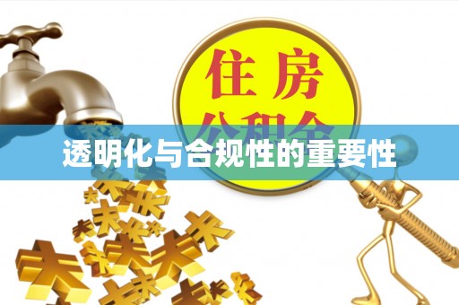 吴川透明化与合规性的重要性