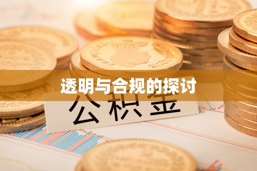 吴川透明与合规的探讨