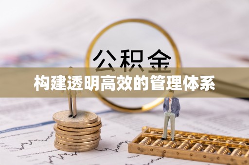 吴川构建透明高效的管理体系