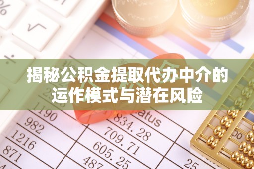 吴川揭秘公积金提取代办中介的运作模式与潜在风险