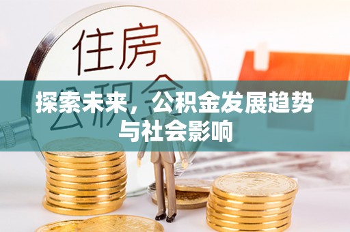 吴川探索未来，公积金发展趋势与社会影响