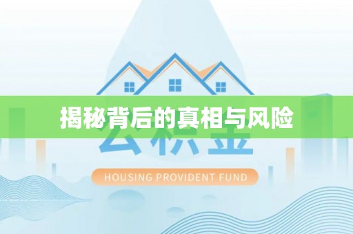 吴川揭秘背后的真相与风险