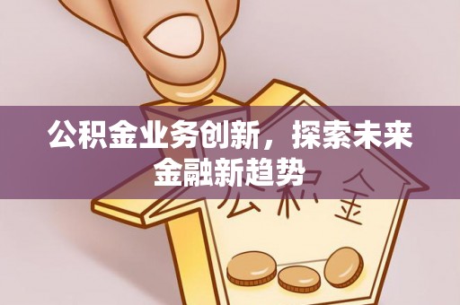 吴川公积金业务创新，探索未来金融新趋势