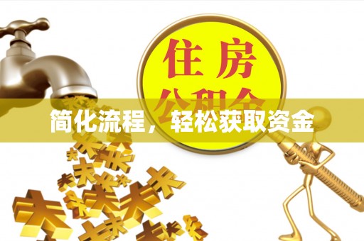 吴川简化流程，轻松获取资金