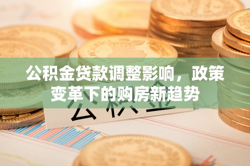 吴川公积金贷款调整影响，政策变革下的购房新趋势