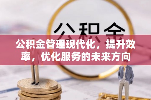 吴川公积金管理现代化，提升效率，优化服务的未来方向