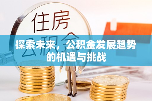 吴川探索未来，公积金发展趋势的机遇与挑战