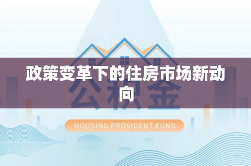 吴川政策变革下的住房市场新动向