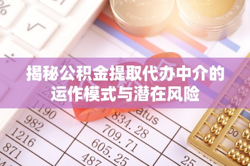 吴川揭秘公积金提取代办中介的运作模式与潜在风险