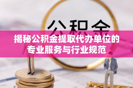 吴川揭秘公积金提取代办单位的专业服务与行业规范