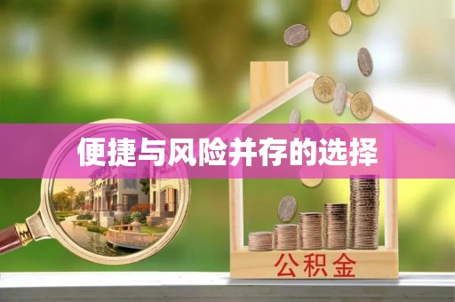 吴川便捷与风险并存的选择