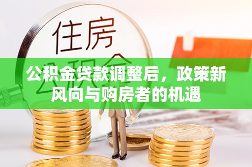 吴川公积金贷款调整后，政策新风向与购房者的机遇